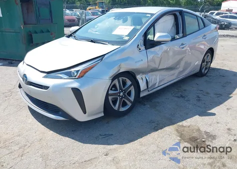 2021 Toyota Prius Xle from USA, damaged, VIN JTDKAMFU5M3137298